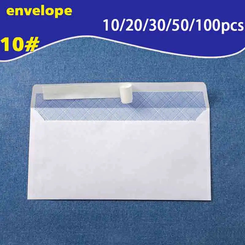 Secure White Business Mail Envelopes