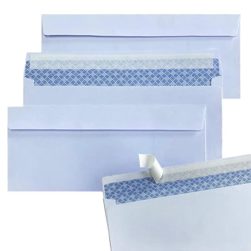 Secure White Business Mail Envelopes