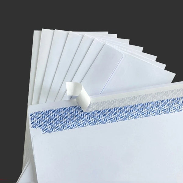 Secure White Business Mail Envelopes
